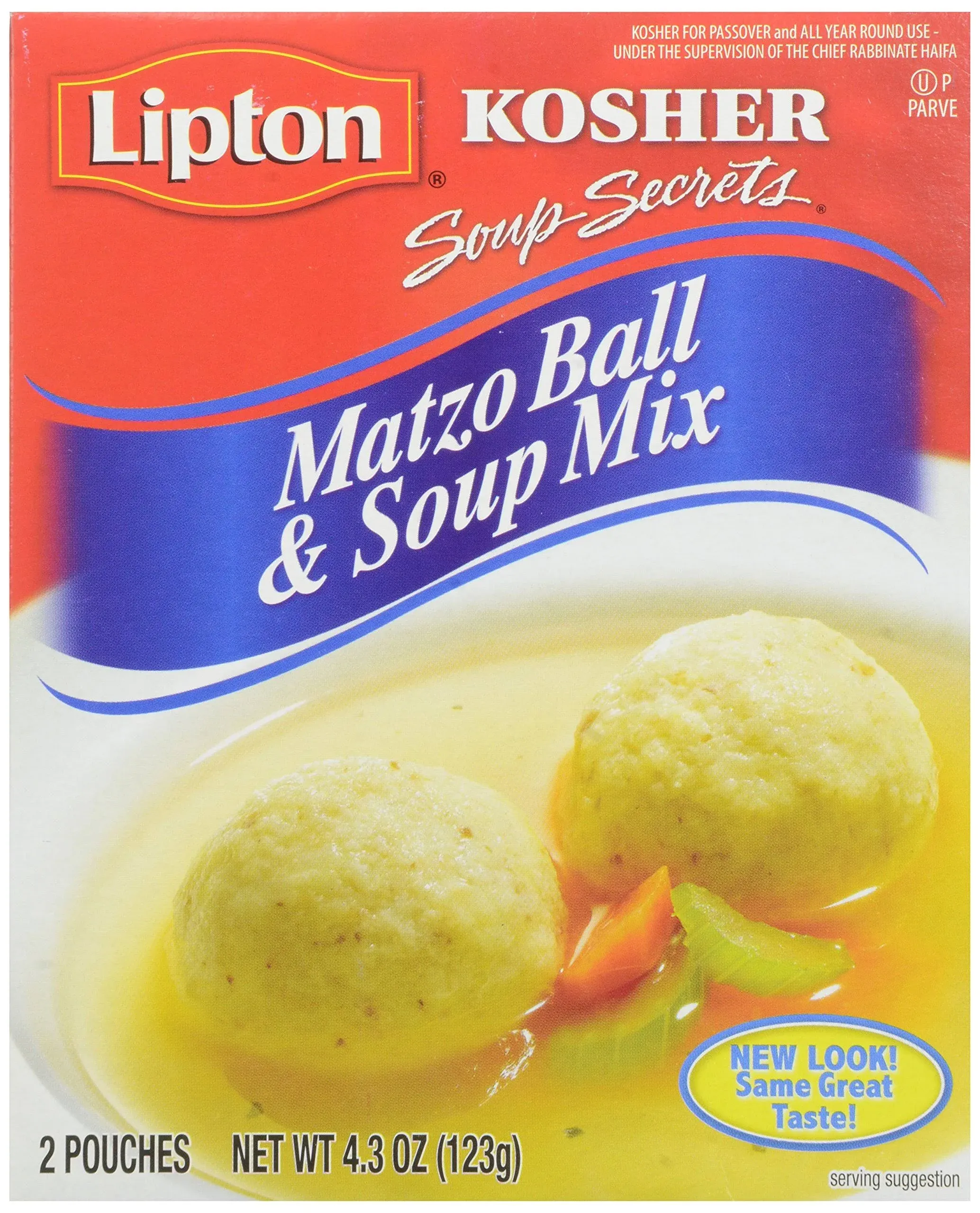 Lipton Soup Secrets Matzo Ball & Soup Mix - 2 pouches, 4.3 oz