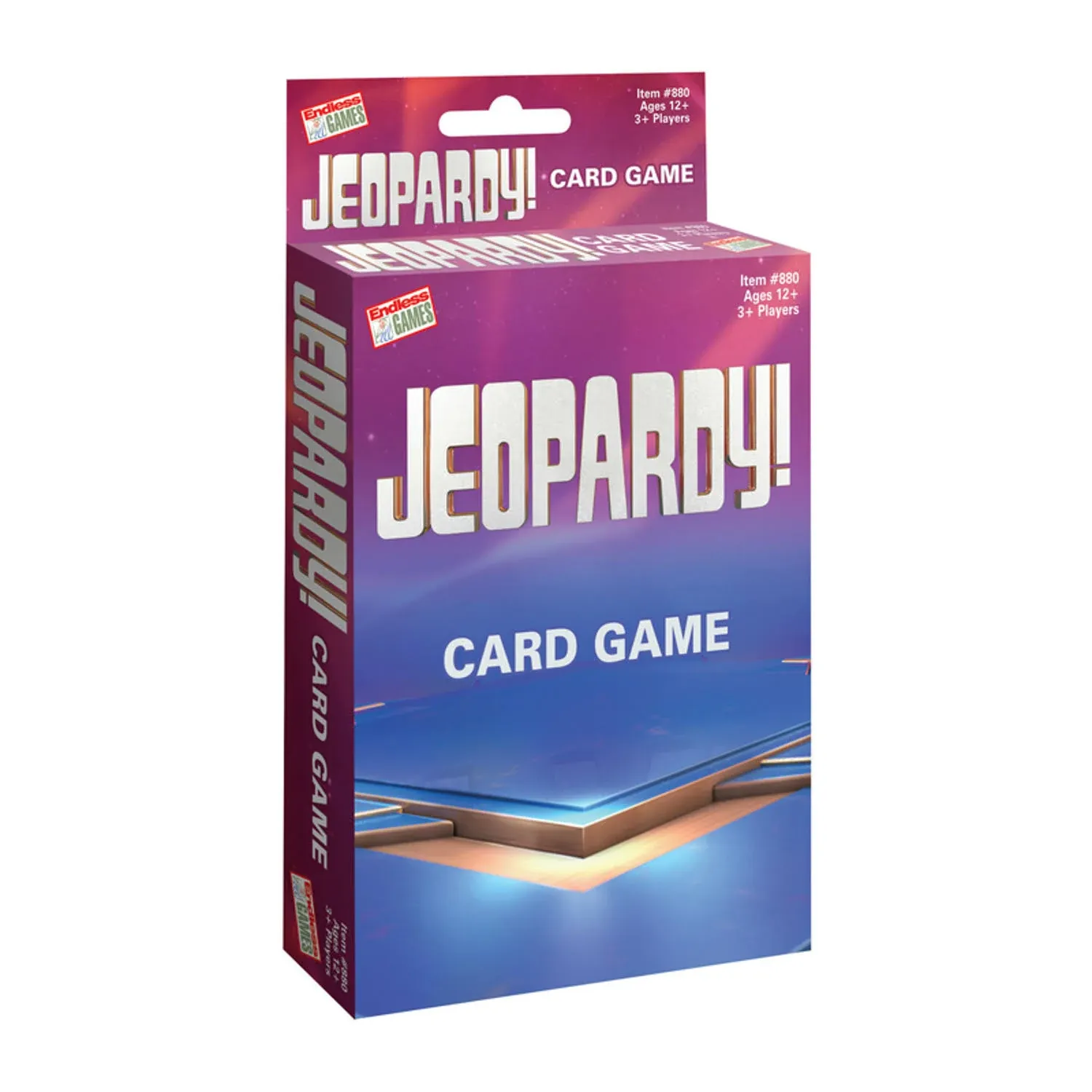 Jeopardy! Playing Card Game Brand New By Endless Games 54 Cards &amp; Instructions