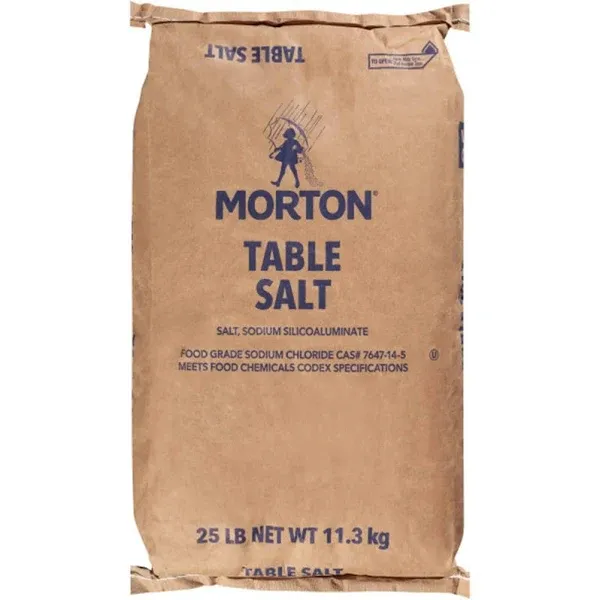 Morton Iodized Table Salt - 4lb. Box (2 Pack)