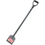 Bully Tools 92201 Steel Sidewalk Ice Scraper with D-Grip Handle