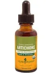 Herb Pharm Certified Organic Artichoke Liquid Extract for Cardiovascular and Circulatory Support - 1 Ounce