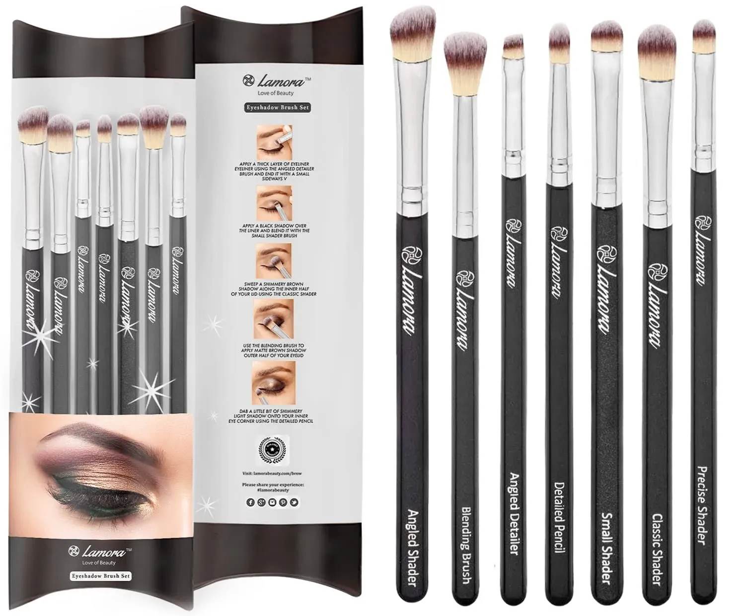 Makeup Eye Brush Set Eyeshadow Eyeliner Blending