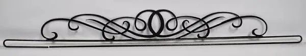 Ackfeld 36 inch Windy Scroll Wire Split Bottom Charcoal Craft Holder