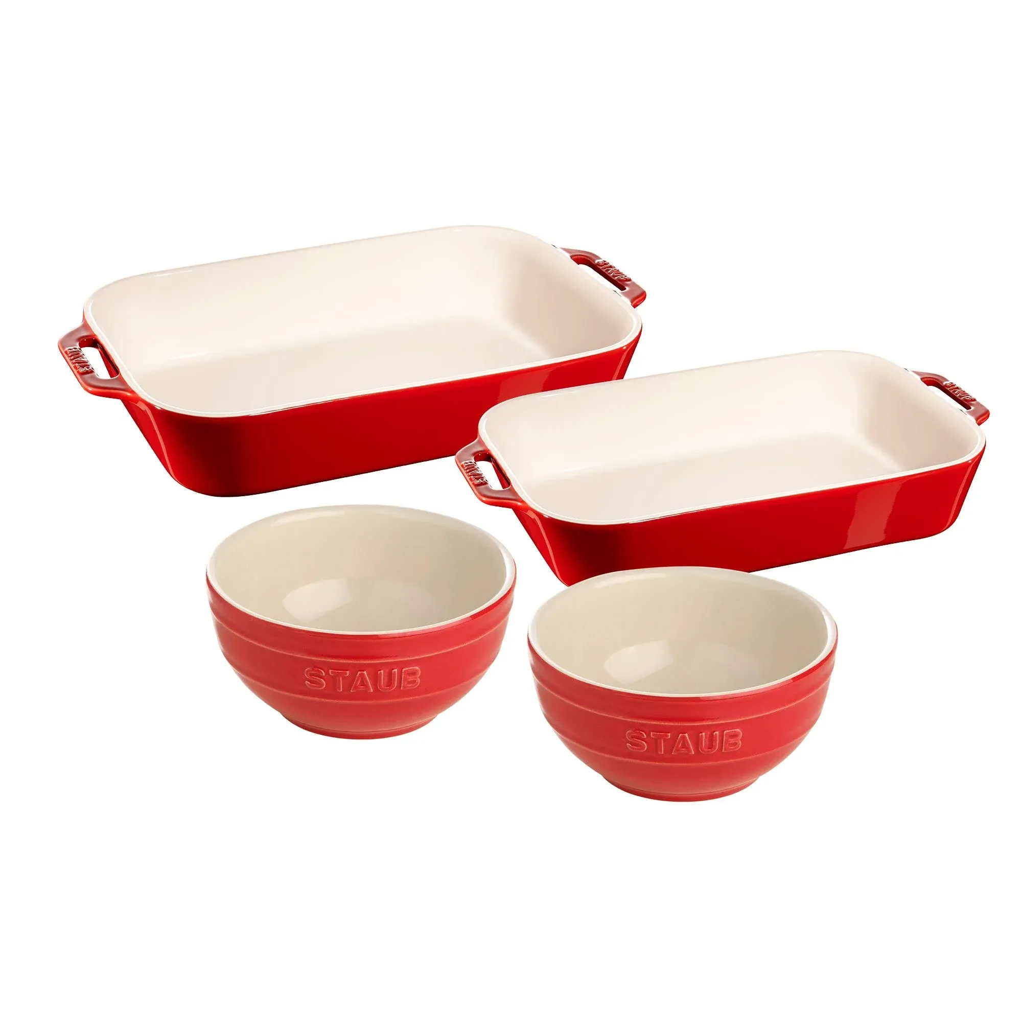 Staub Ceramic 4 Piece Baking Dish Set