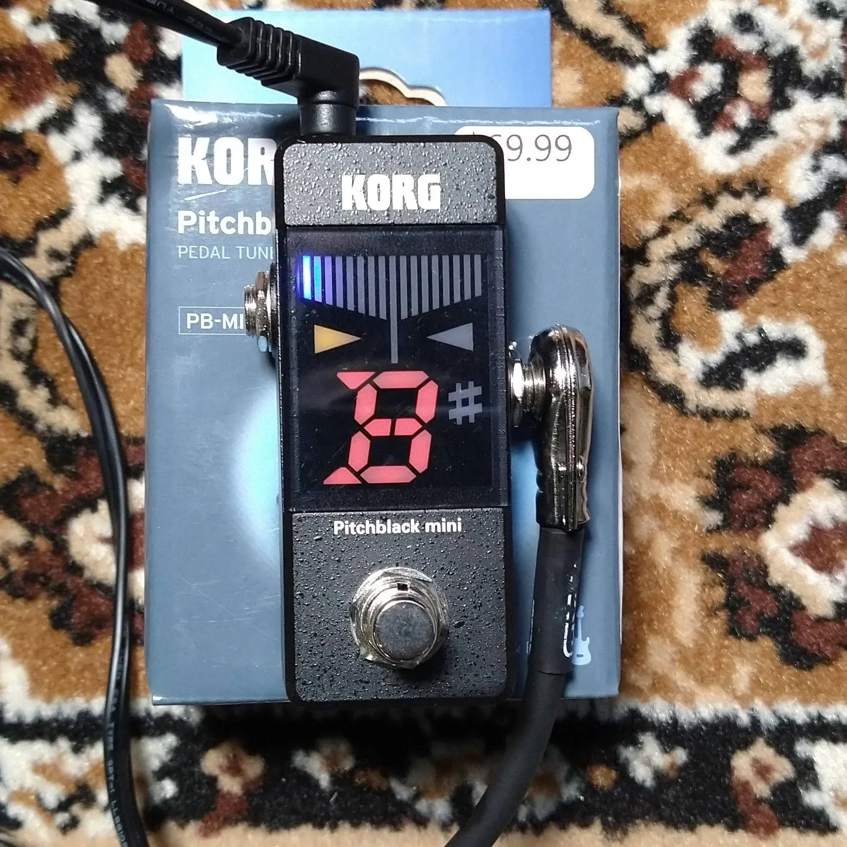 Korg Pitchblack Mini - Tuner Pedal