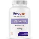 Bestvite's L-Glutamine 1000mg Free Form (240 Capsules)