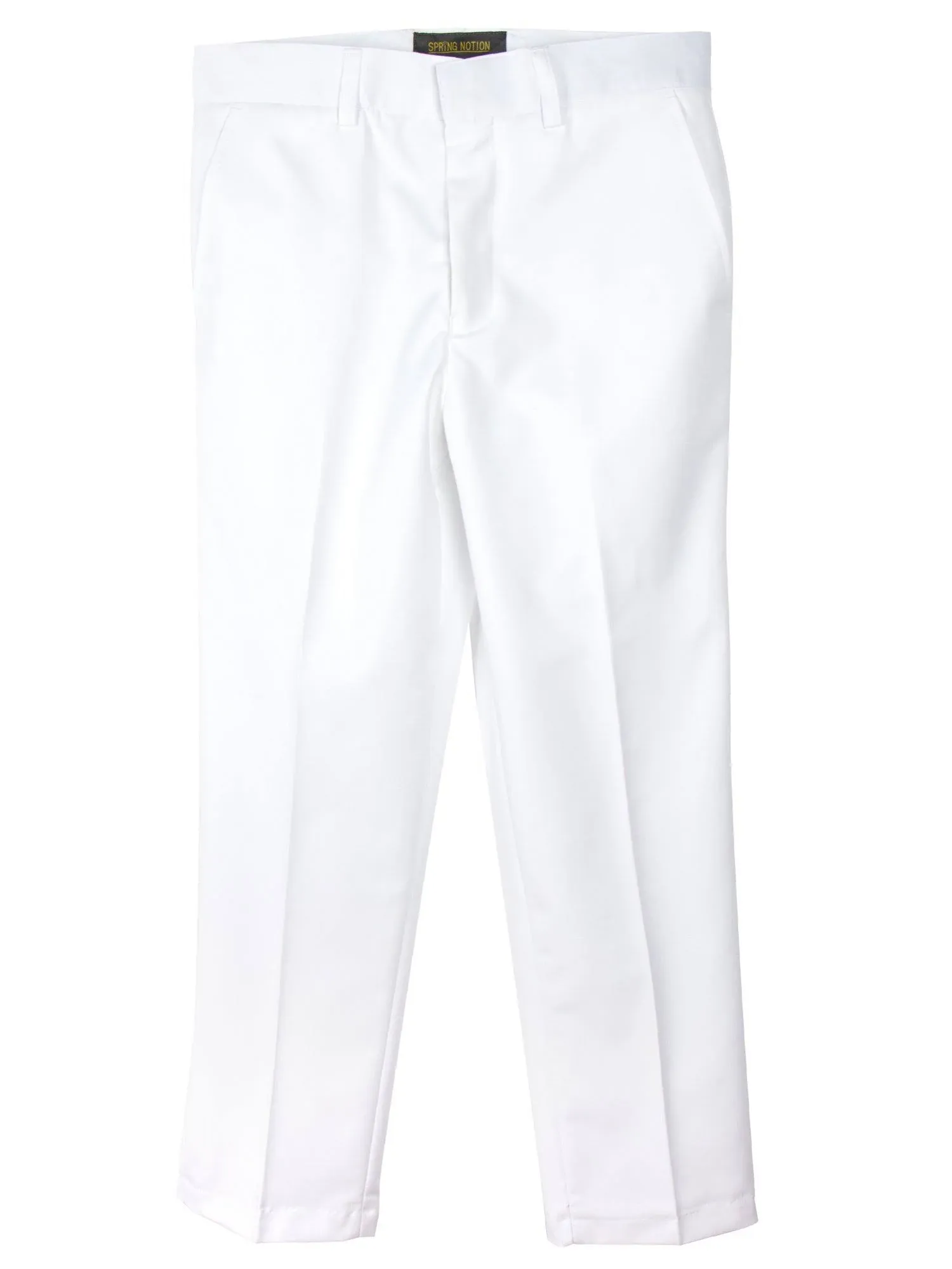 Spring Notion Boys' Flat Front Dress Pants