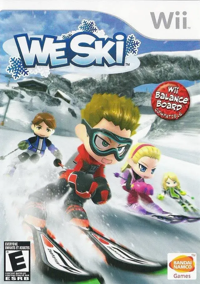 We ski