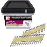 Grip-Rite 1-1/2 in. 9 Ga. Angled Strip Joist Hanger Nails 33 deg. Smooth Shank 1000 pk - Case of: 1;