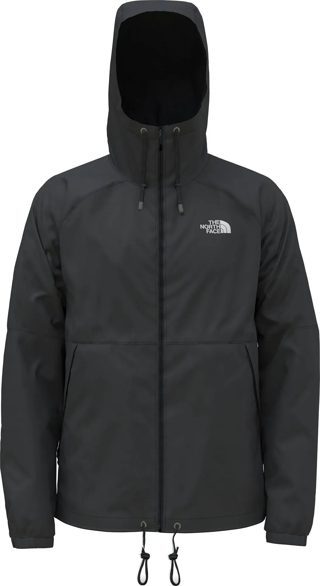 The North Face Antora NF0A7QF3JK3 Rain Jacket Men&#039;s Black Nylon Full Zip CLO433