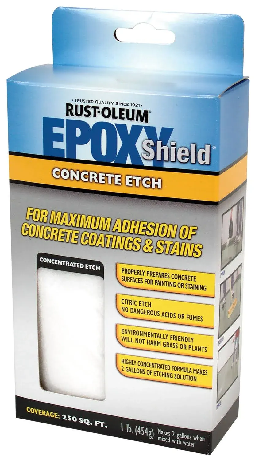 Rust-Oleum 238475 Concrete Etch, 1 Pack