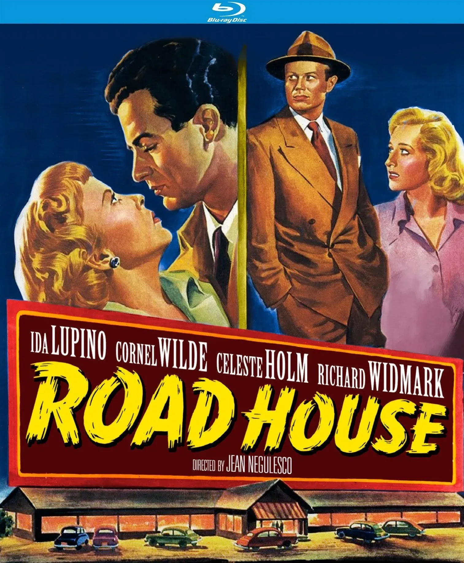 BLU RAY, ROADHOUSE IDA LUPINO, RICHARD WIDMARK, BRAND NEW,  FACTORY WRAPPED