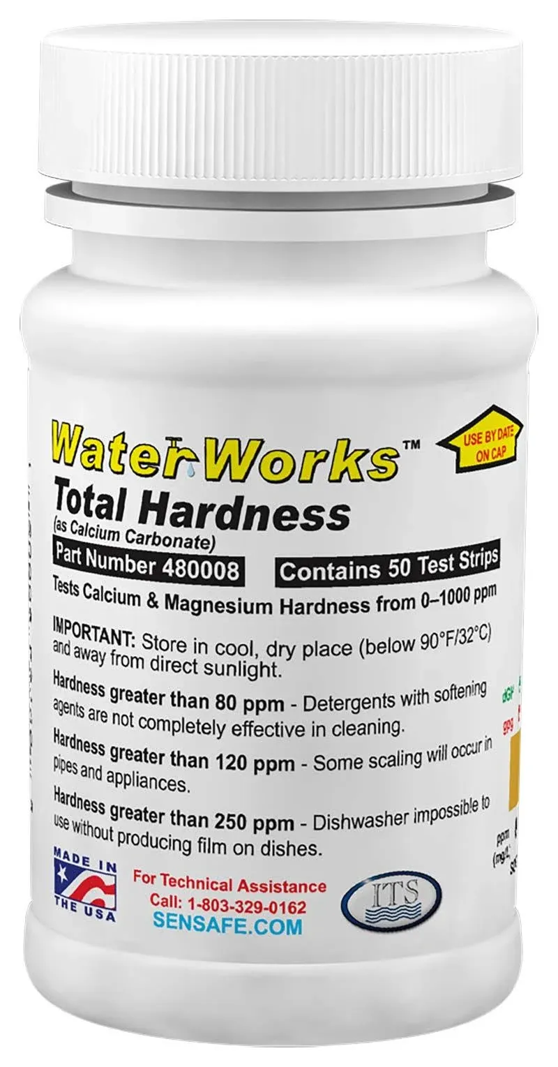 WaterWorks Total Hardness Bottle of 50 tests | ITS-480008