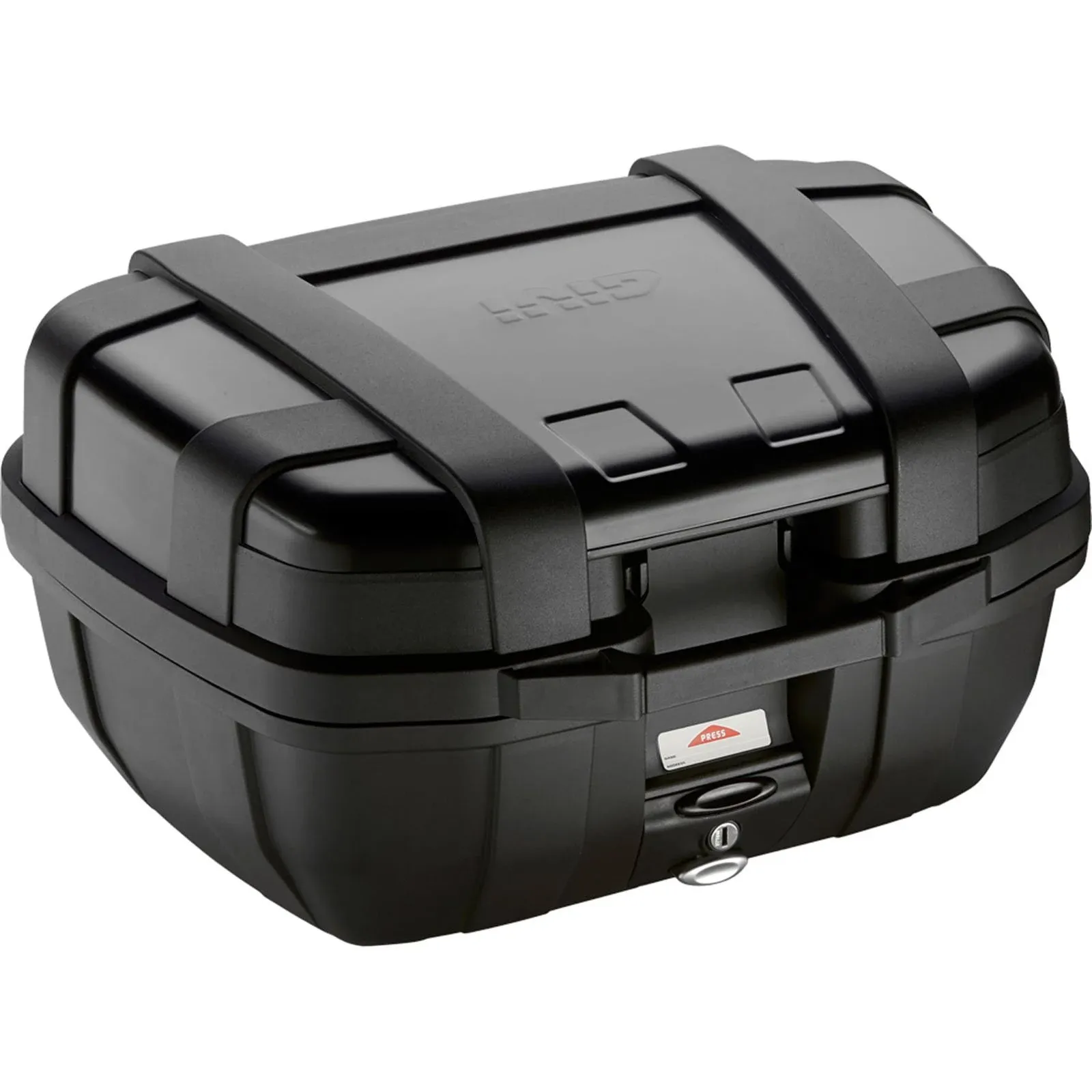 Givi Trekker Monokey Top Case 52 Liter Silver TRK52NA  23.6X12.4X18.1