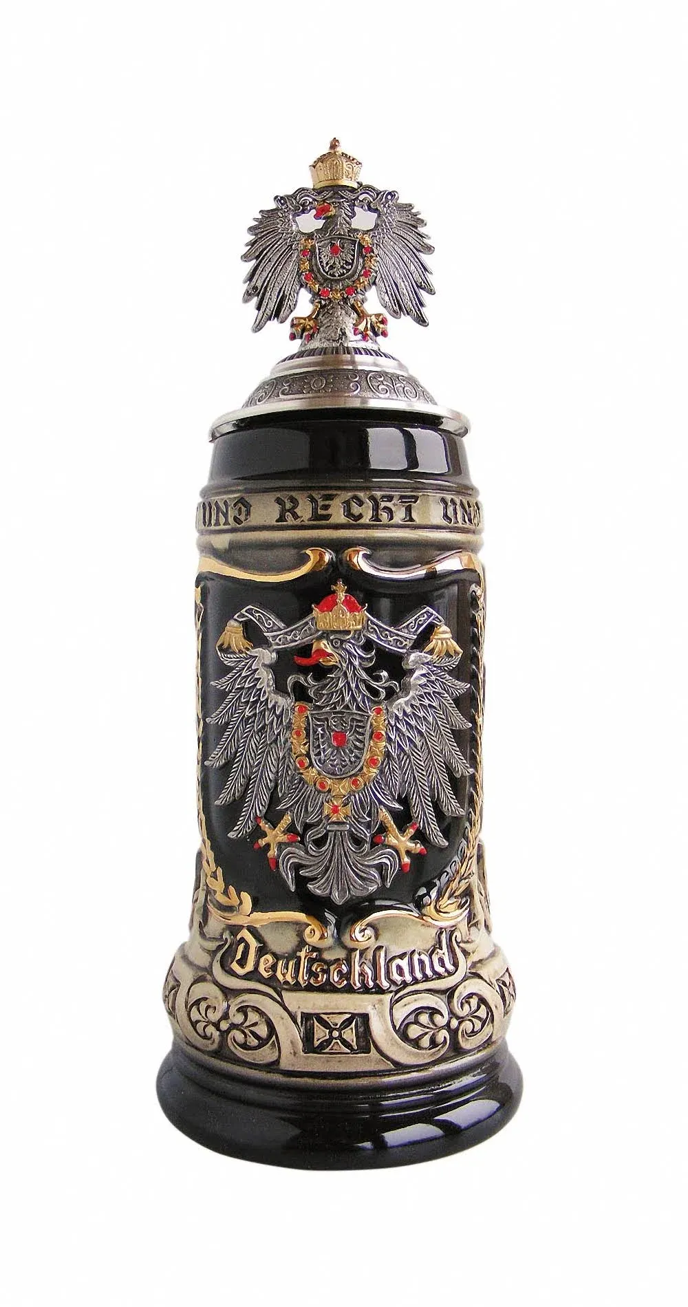 Zöller & Born German Beer Stein German with State Coat of Arms Stein 0.5 Liter ...