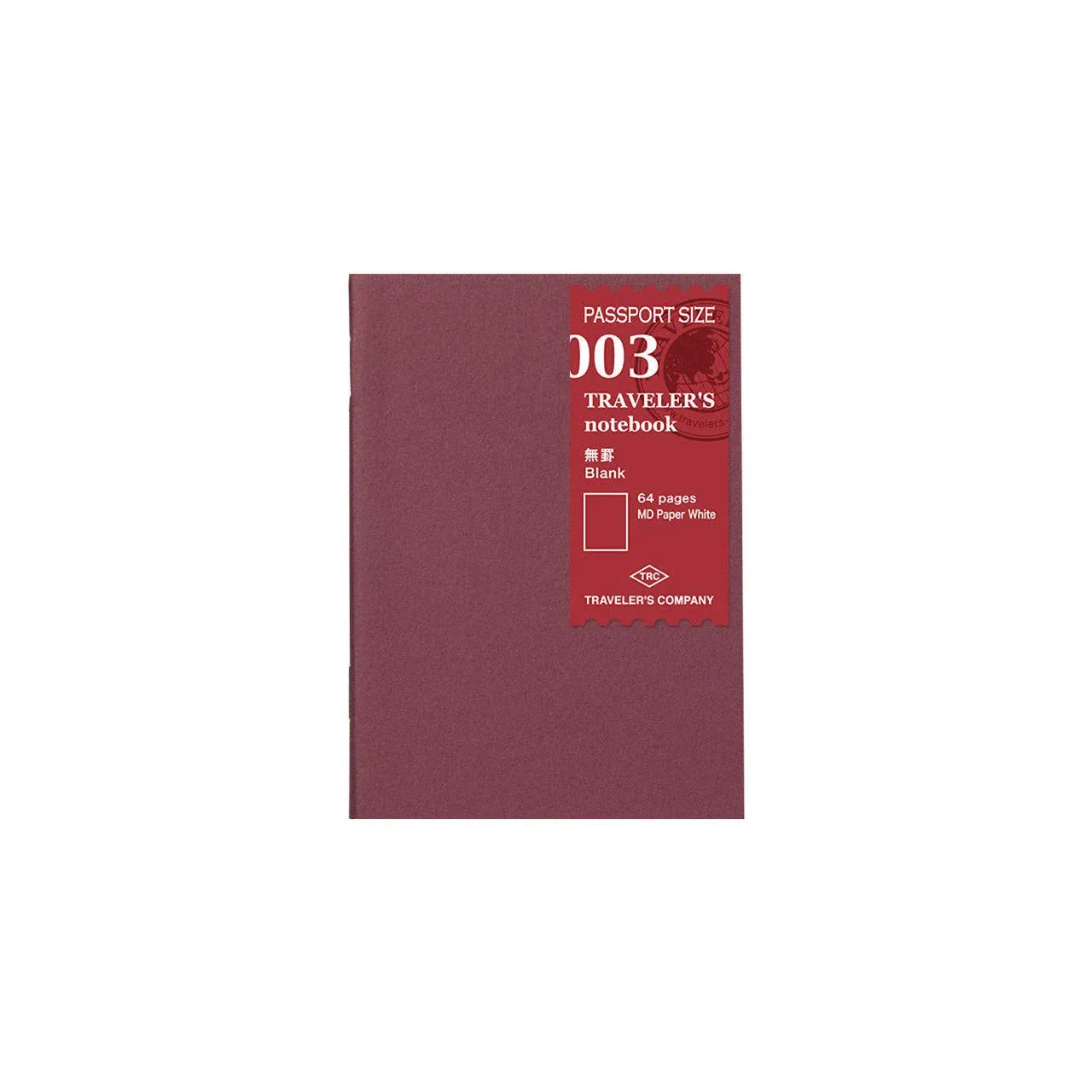 Traveler's notebook Passport size Refill Mukei MD [14370006] by Midori