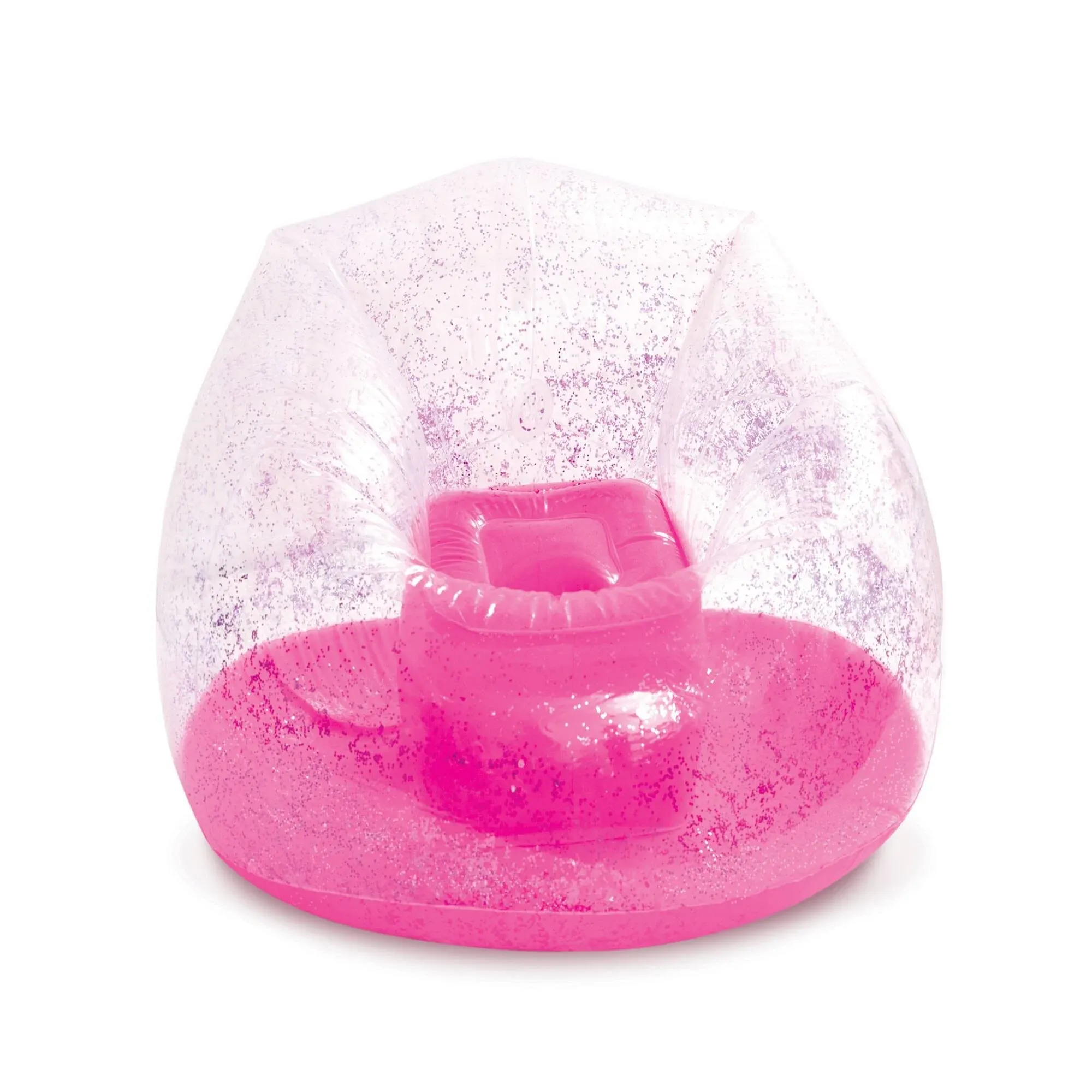 Three Cheers for Girls Glitter Confetti Inflatable Chair Ages 6 Years and Up