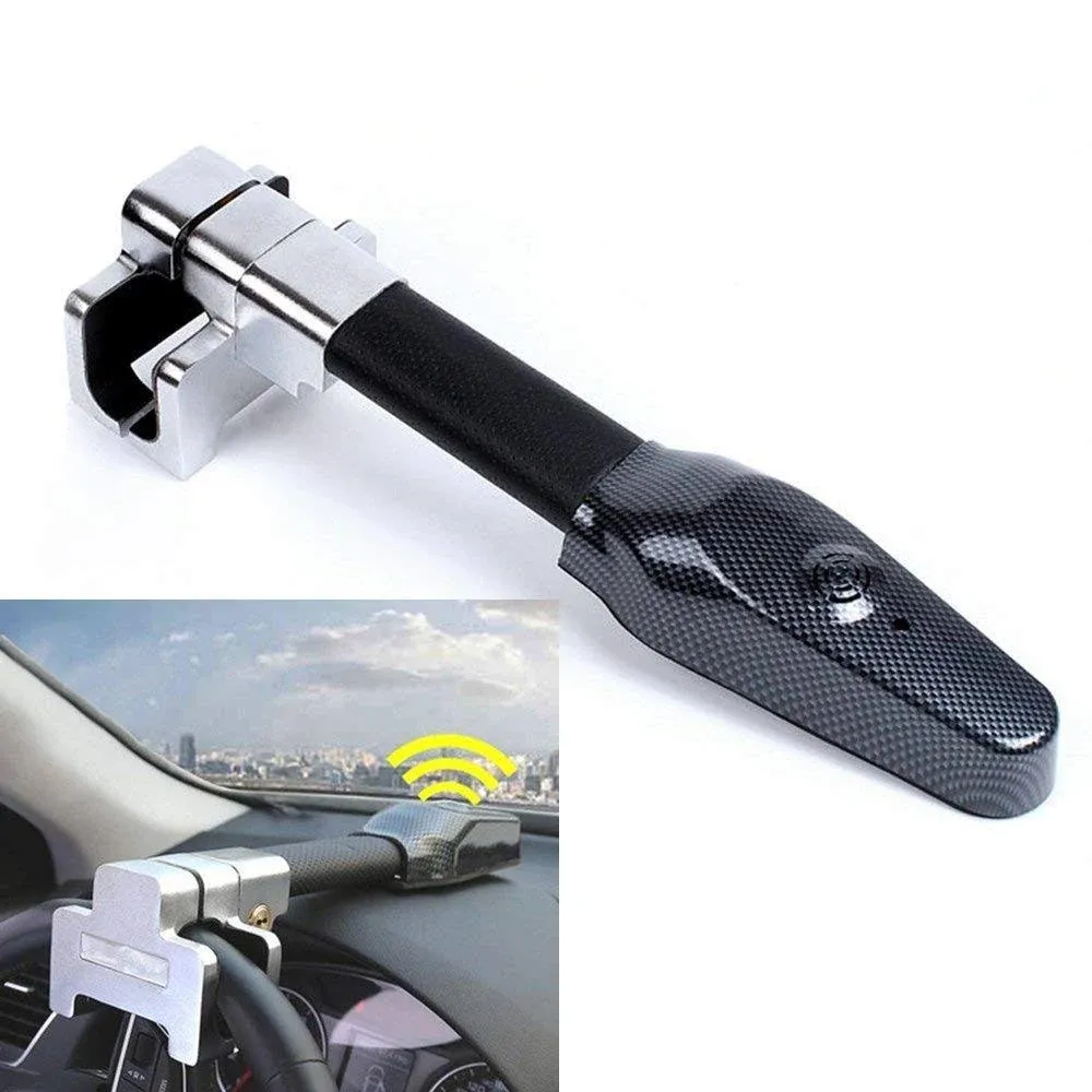 Universal Car Steering Wheel Lock Security Car Anti Theft Safety Alarm Lock