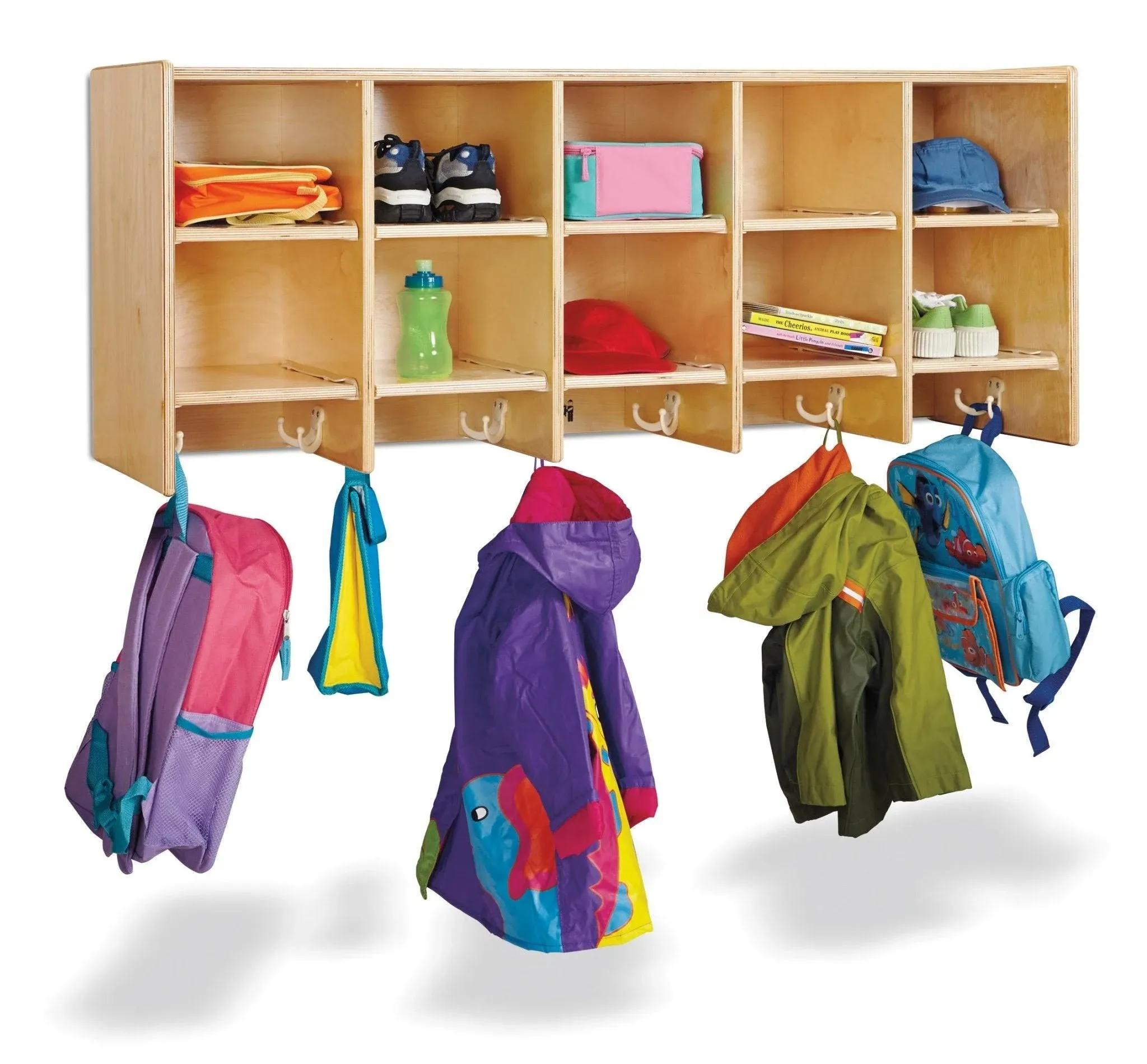 Jonti-Craft Large Wall Mount Coat Locker Without Trays