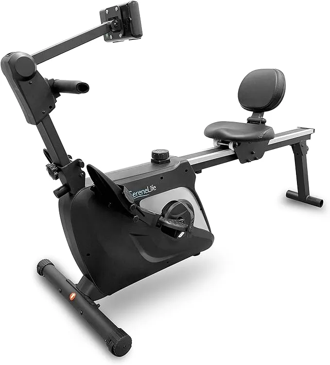 Serenelife Rowing Machine Bike Resistance