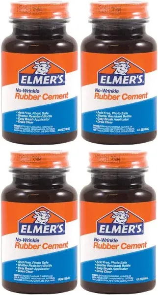 Elmers No-wrinkle Rubber Cement