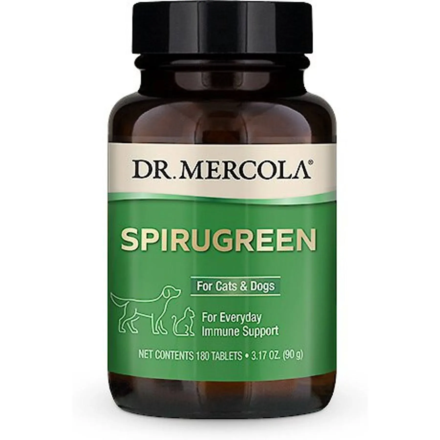 Dr. Mercola SpiruGreen for Pets (180 Tablets)