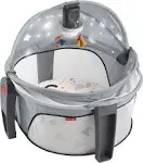 Fisher-Price Portable Baby Bassinet Deluxe On-The-Go Projection Dome, Travel ...