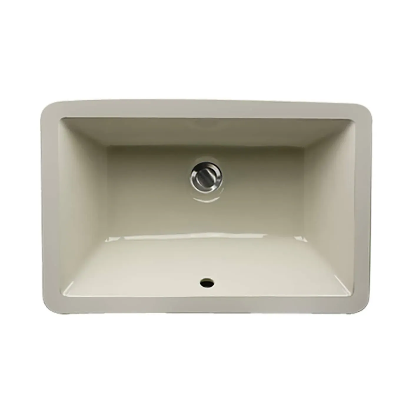 Nantucket Sinks Great Point Undermount Ceramic Sink, Bisque