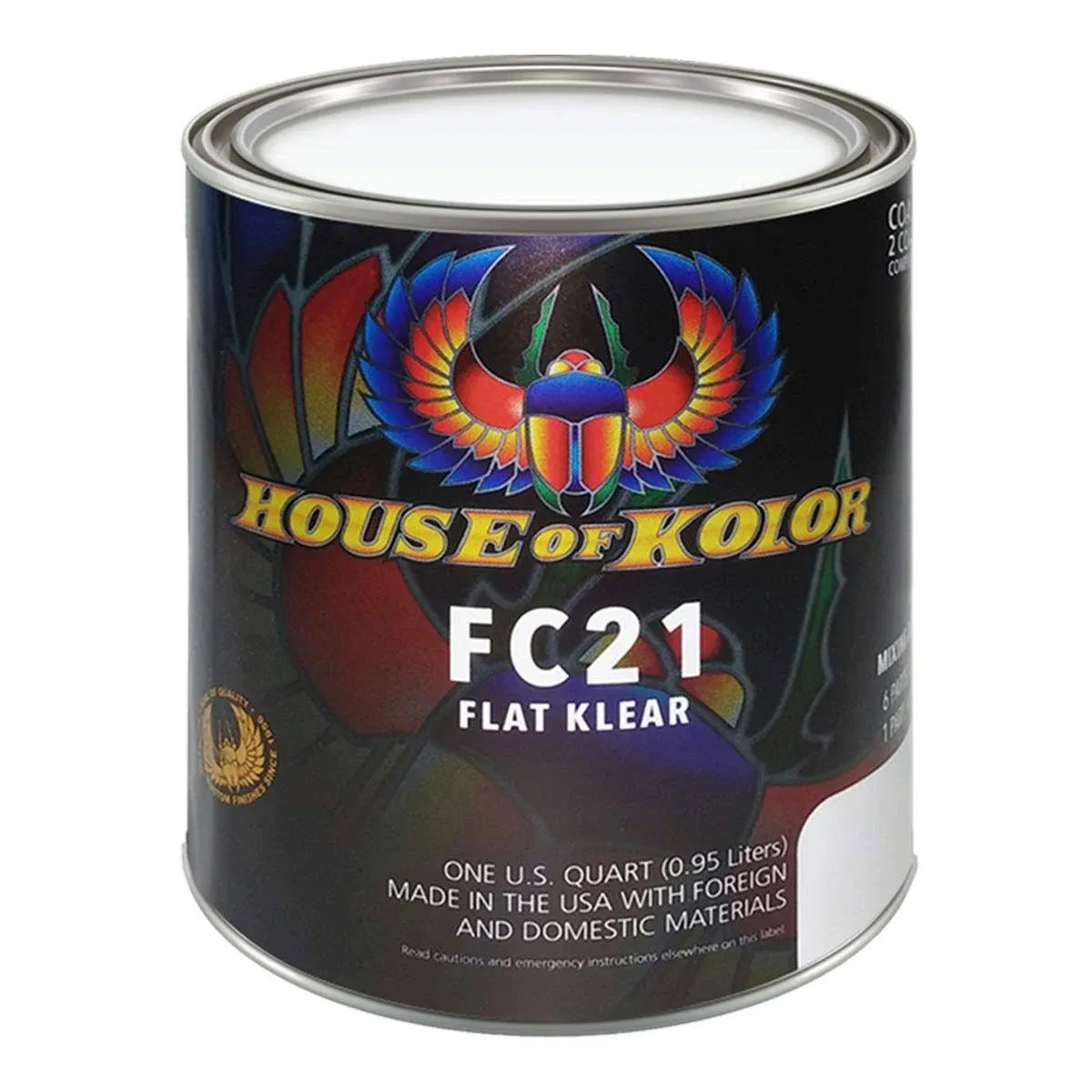 Urethane Flat Klear FC21-Q01 House of Kolor FC21-Q01 0