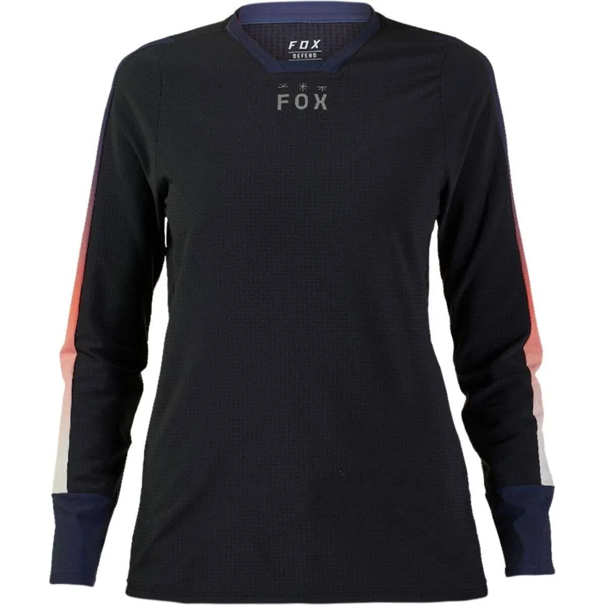 Fox Racing Defend Thermal Jersey - Women's Black Lunar, L