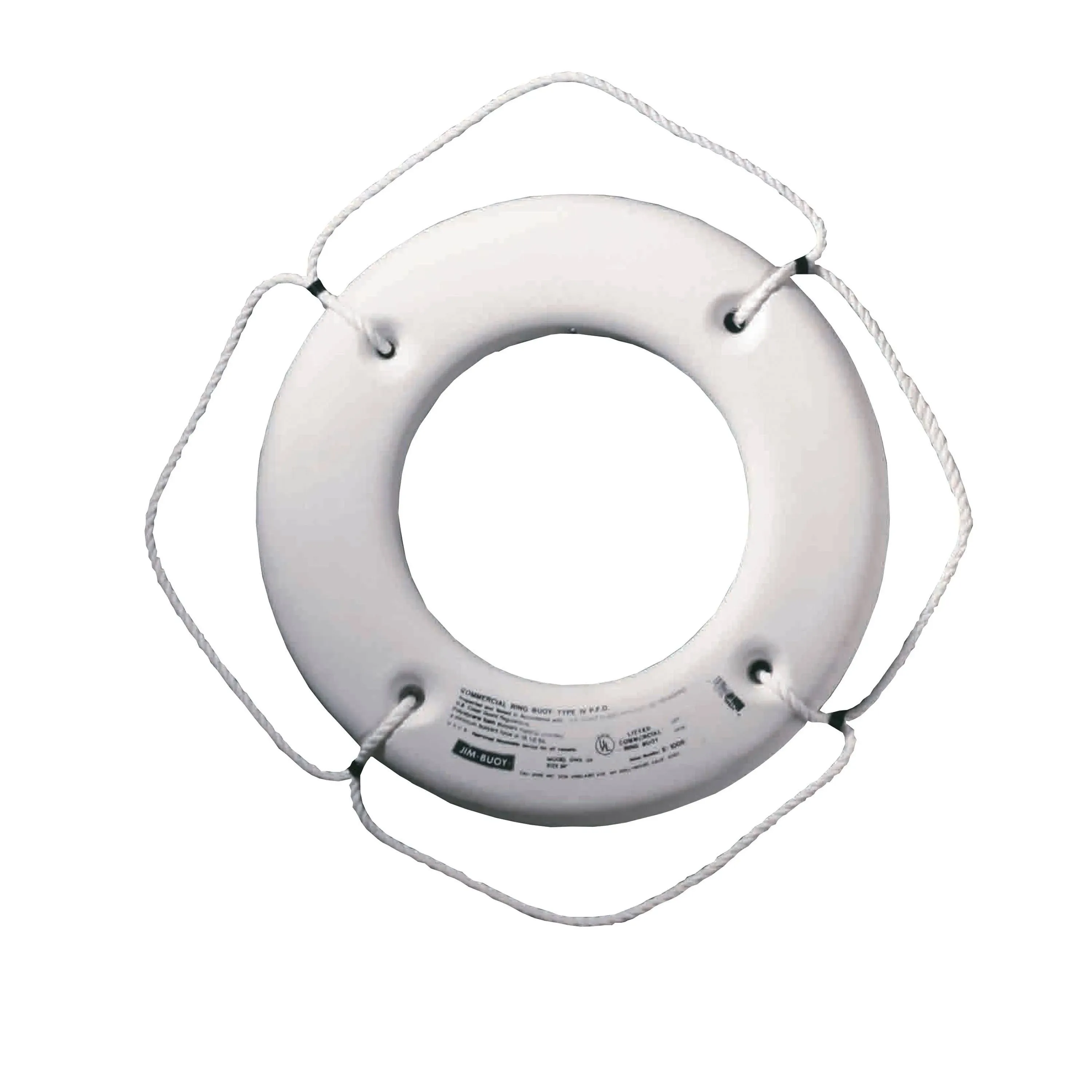 Cal June Buoy Ring 20" White GW-X-20