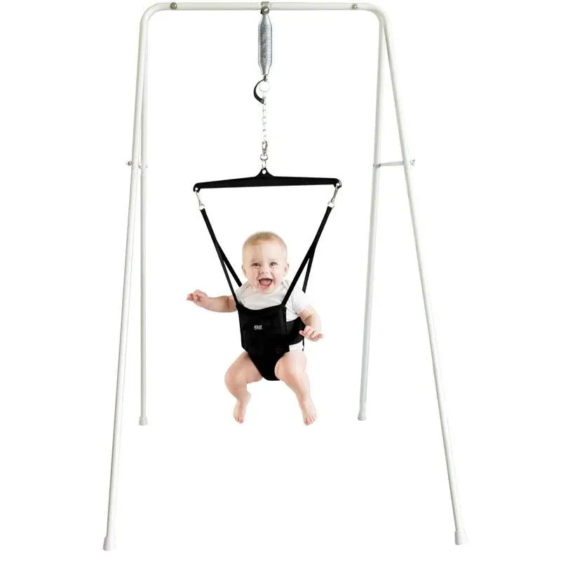 Jolly Jumper *Classic* with Stand - The Original Baby Exerciser and Your Alternative to Activity Centers and Baby Bouncers. Trusted by Parents, Loved by Babies for Over 75 Years.