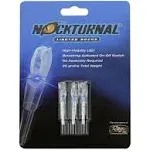 Nockturnal Lighted Blue G Nock - 3 Pack