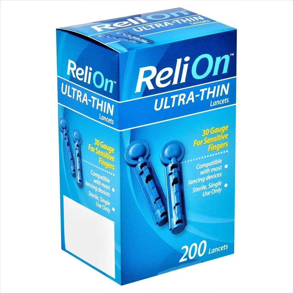 ReliOn 30G Ultra Thin Lancets 200-ct by Reli On