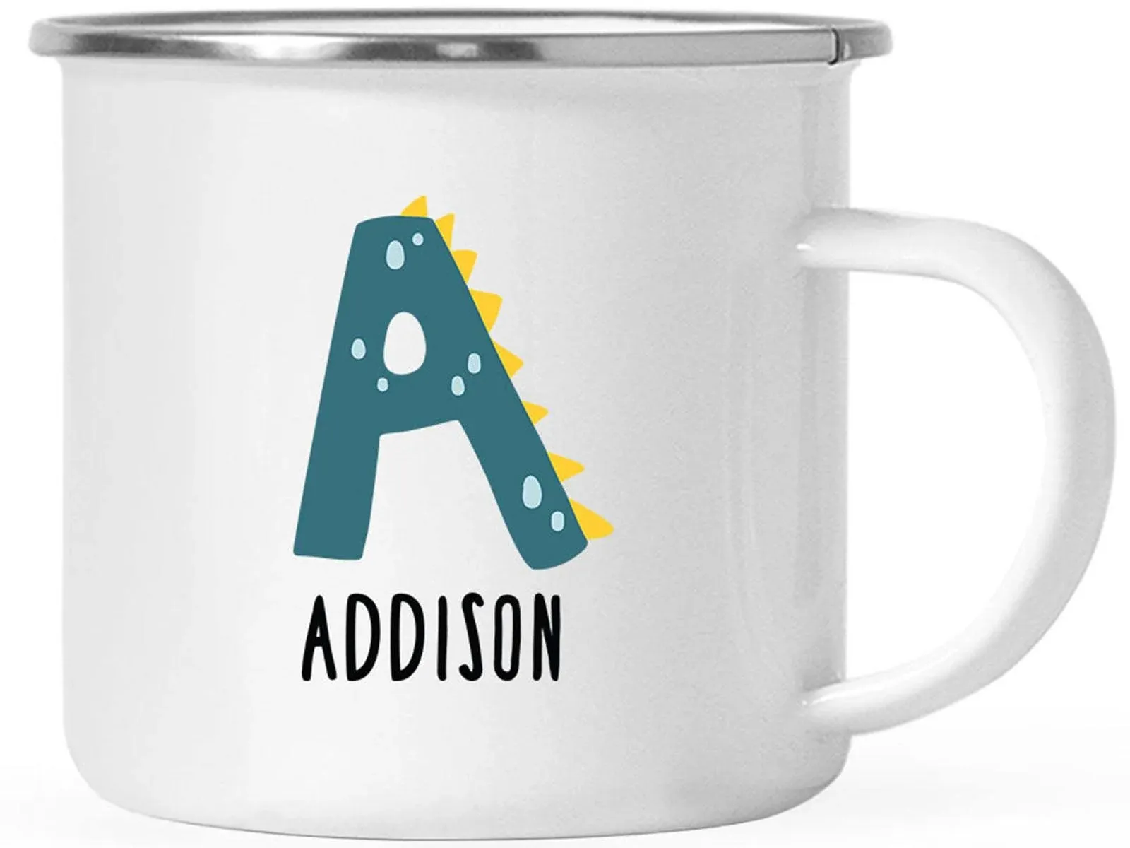 Custom Monogram Initial Campfire Coffee Mug Gifts Letters A-Z - 8 Designs ...