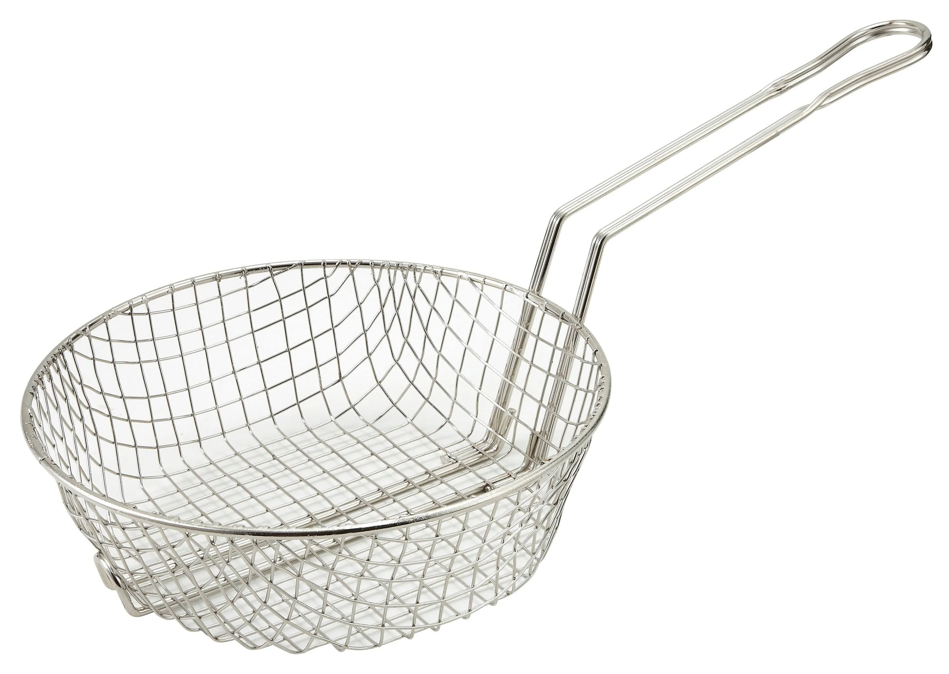 MSB-08 Winco 8" Coarse Mesh Culinary Basket