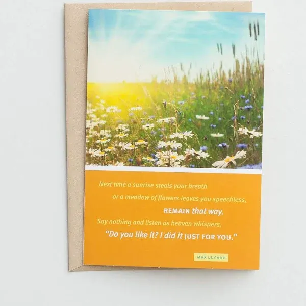 Dayspring , Max Lucado - Birthday - Just for You - 6 Premium Cards