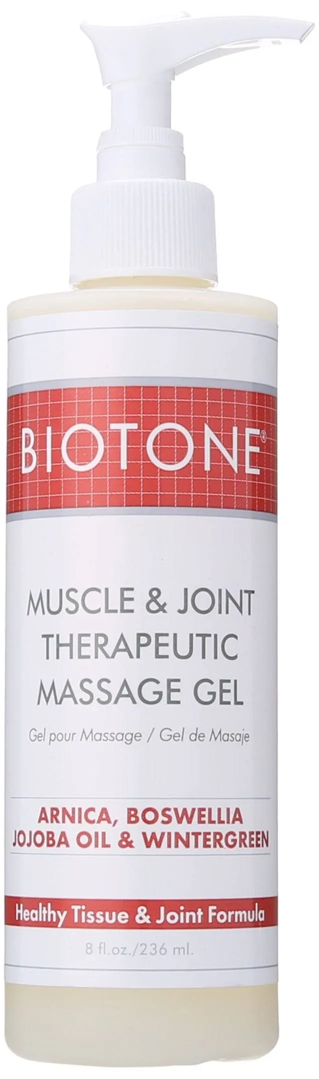 Biotone Muscle and Joint Therapeutic Massage Gel, 8.0 Fluid Ounce