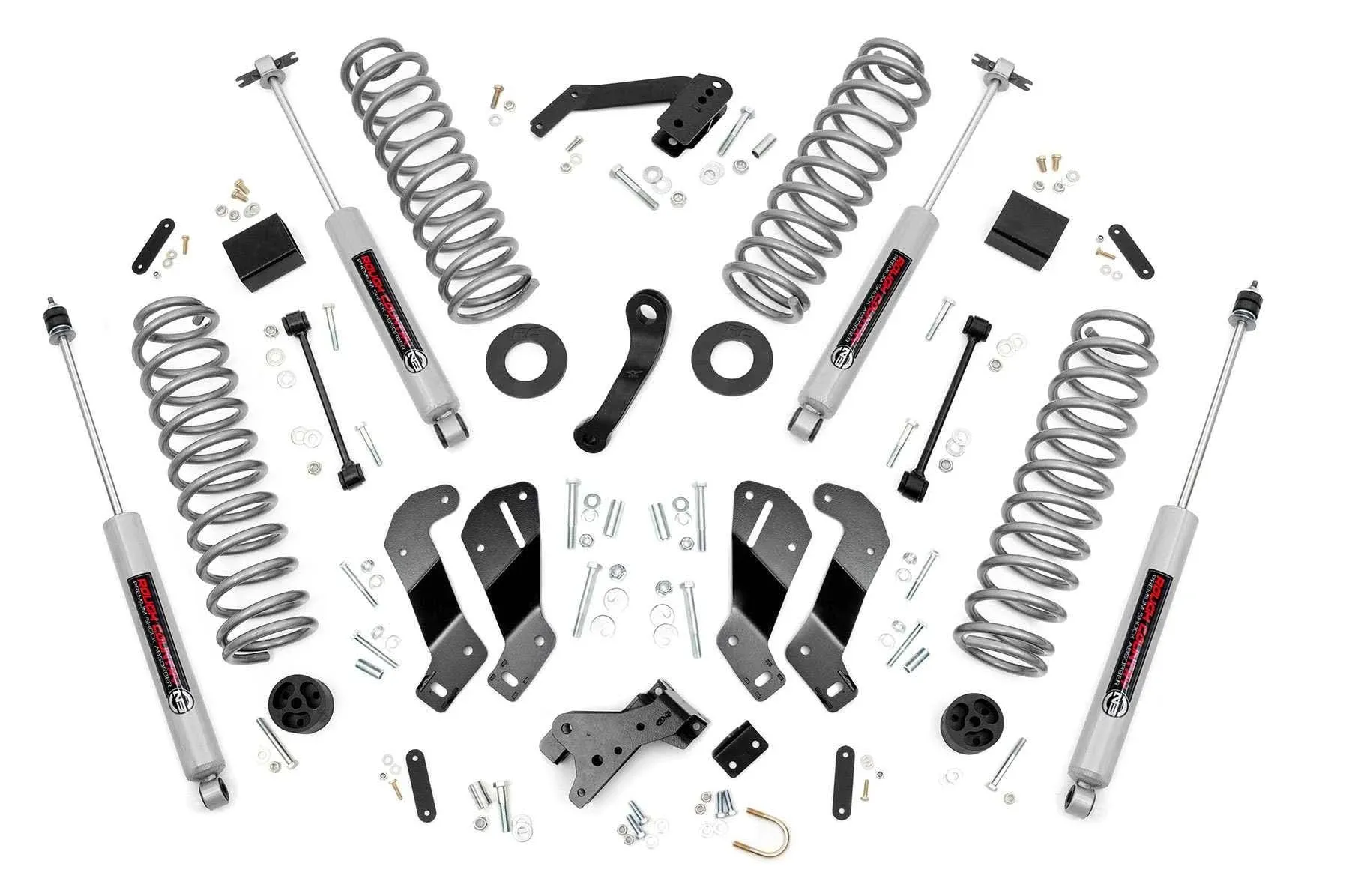 Rough Country 3.5" Basic Lift Kit for Jeep JK Wrangler