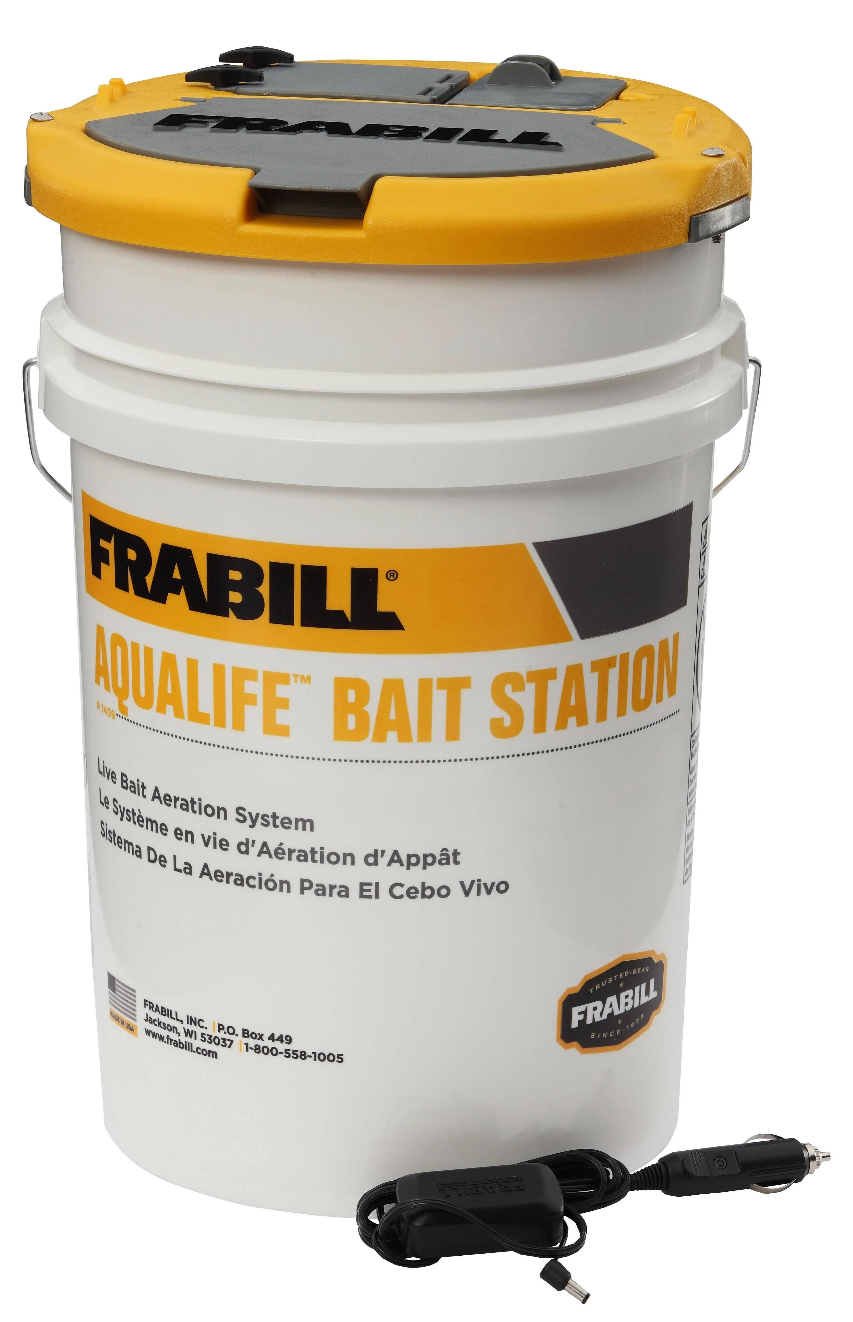 Frabill Aqua-Life Bait Station - 6 Gallon Bucket [14691]