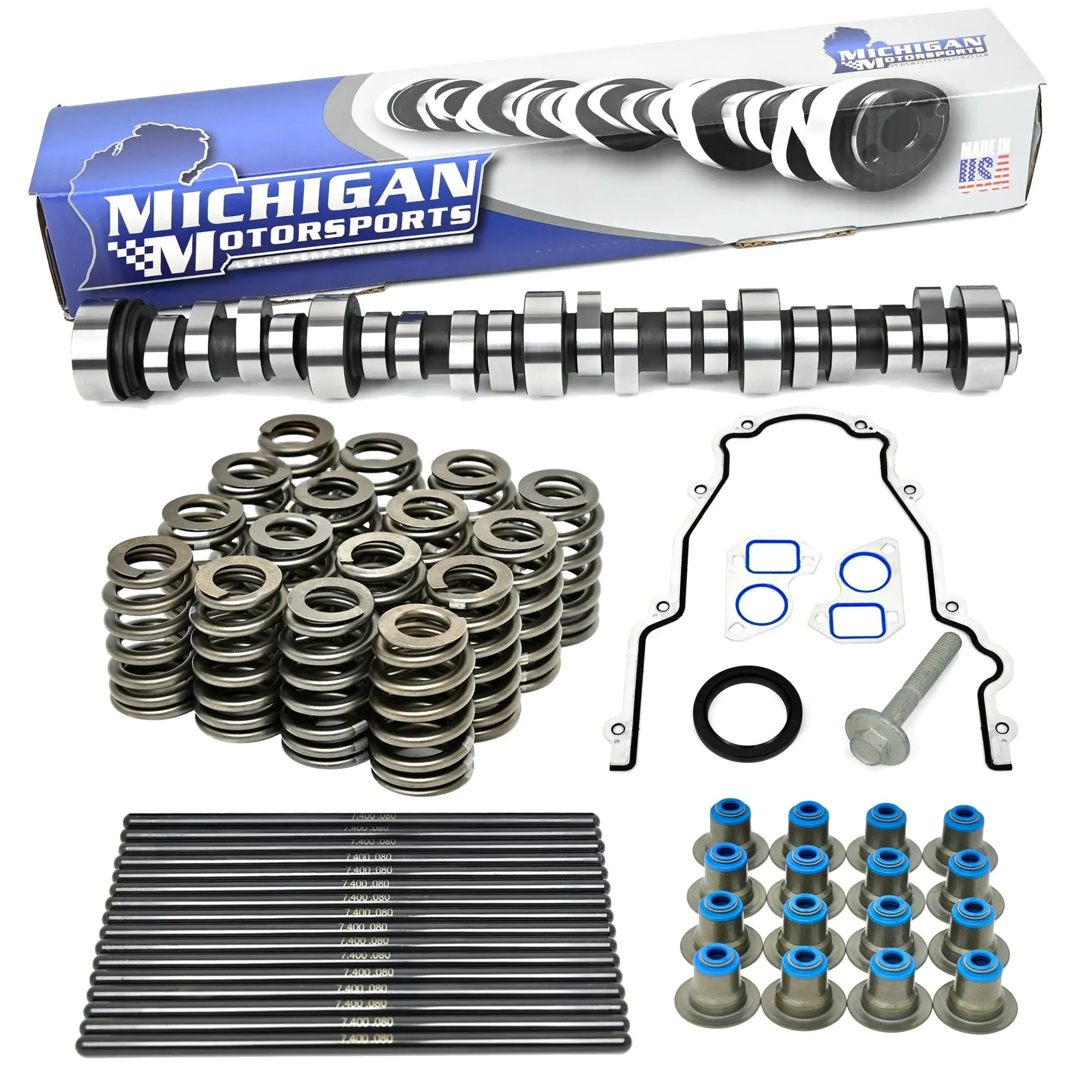 Michigan Motorsports Stage 3 LS Truck Camshaft Kit 4.8L 5.3L 6.0L LM7 LC9 LQ4