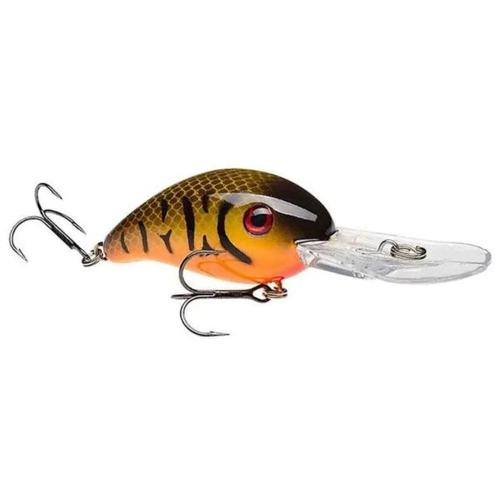 STRIKE KING 3XD CRANKBAIT, ORANGE BELLY CRAW, HC3XD-564