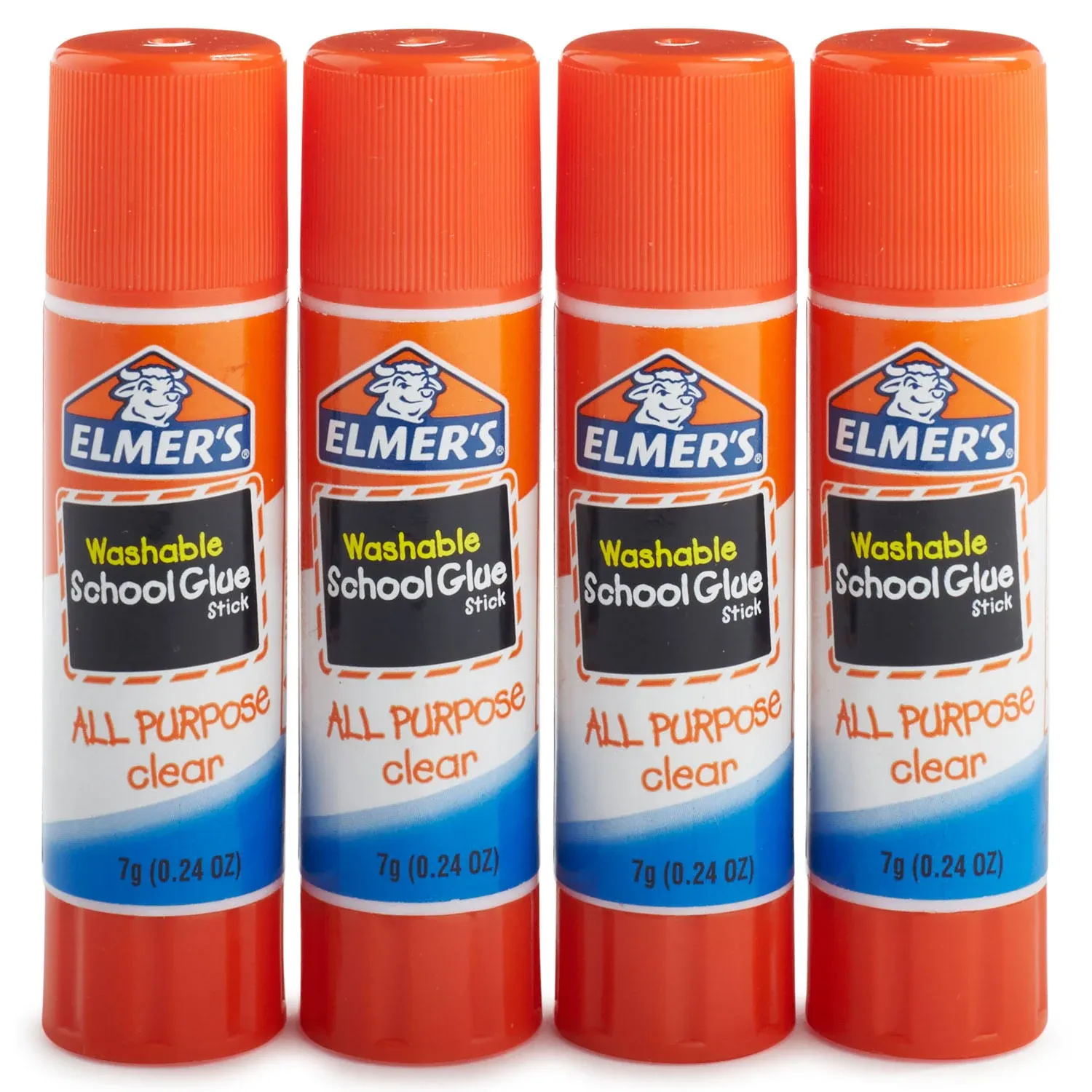 Elmer's Washable Glue Sticks, 0.24 oz., 4/Pack (E542) | Staples