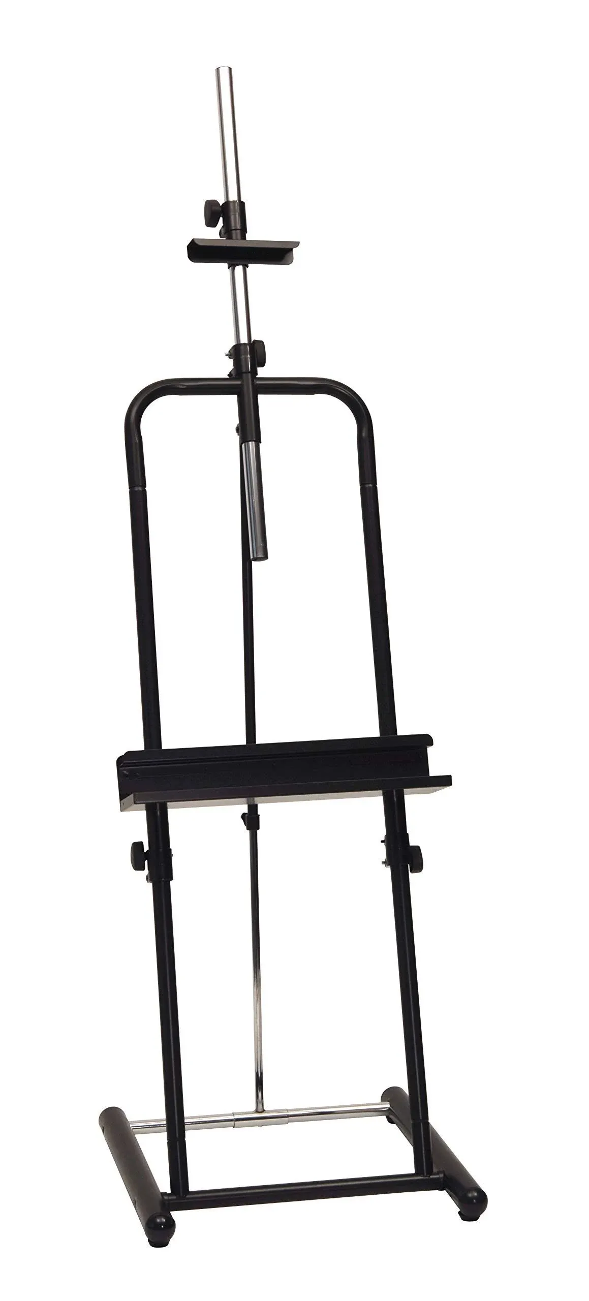 Deluxe Metal, Adjustable, Artist Easel for Painting with Storage Tray