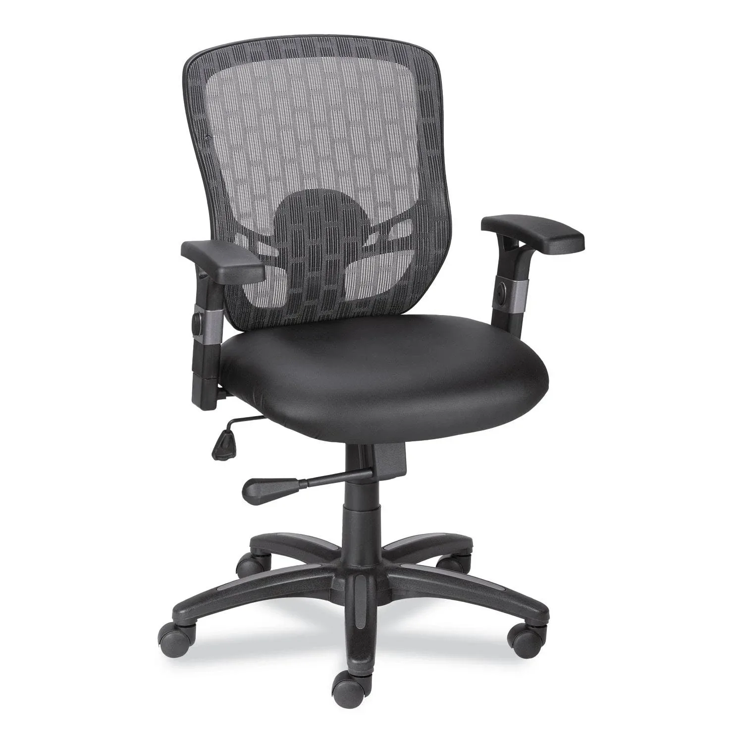 Alera ALELH42B14 Linhope Chair Supports Up to 275 lbs. - Black