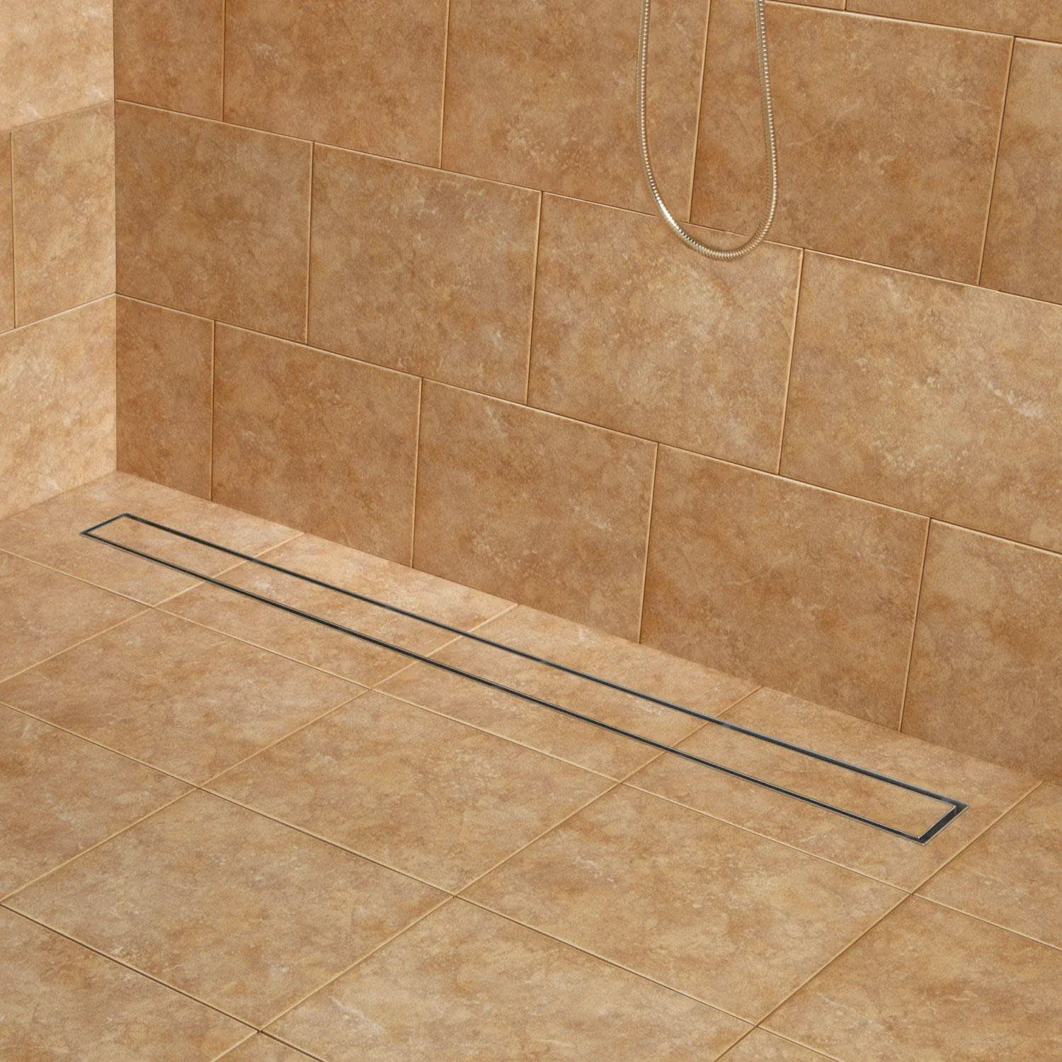 Cohen 24" Tile Insert Linear Shower Drain with Flange