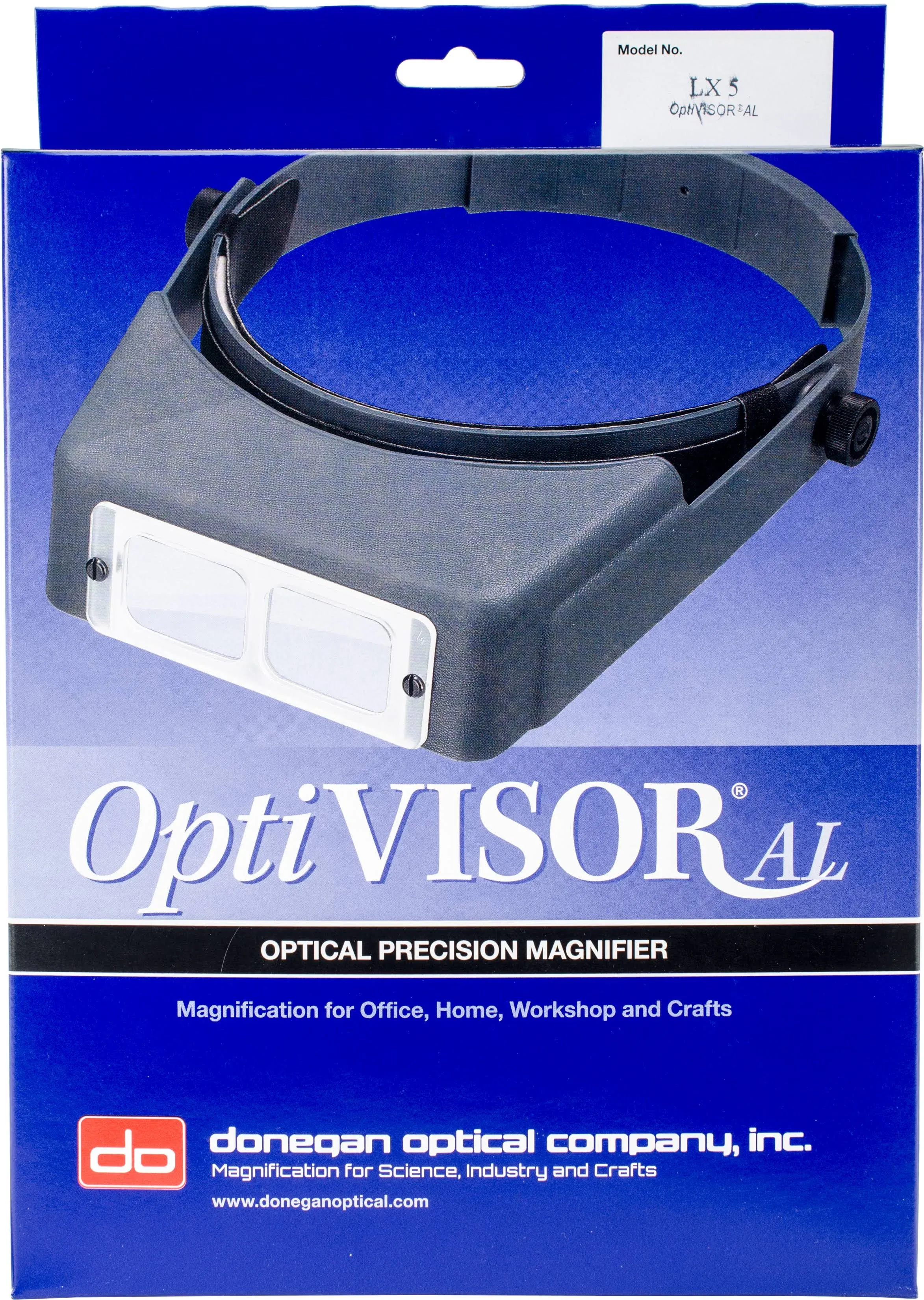 Donegan Optivisor LX Binocular Magnifier Lensplate #5