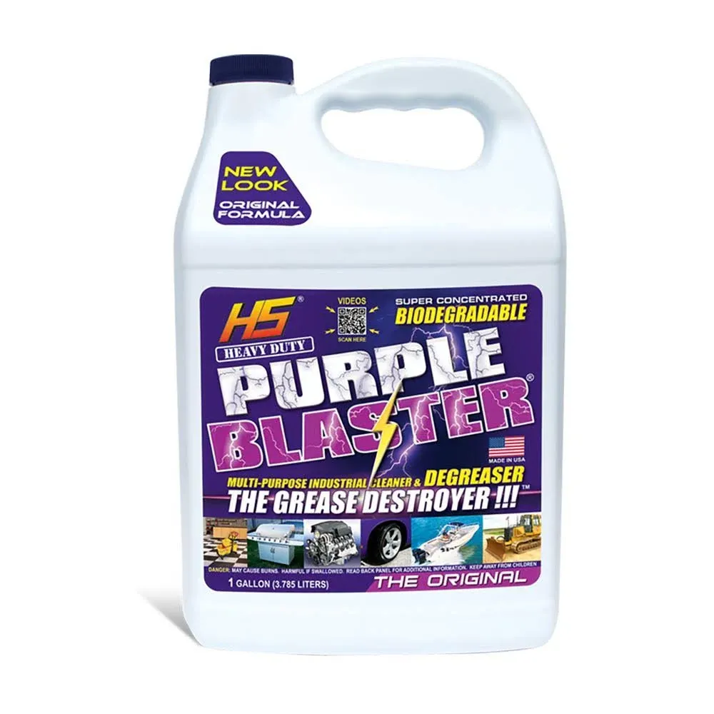 Purple Blaster 29.205 Degreaser and Cleaner, 1 Gallon.