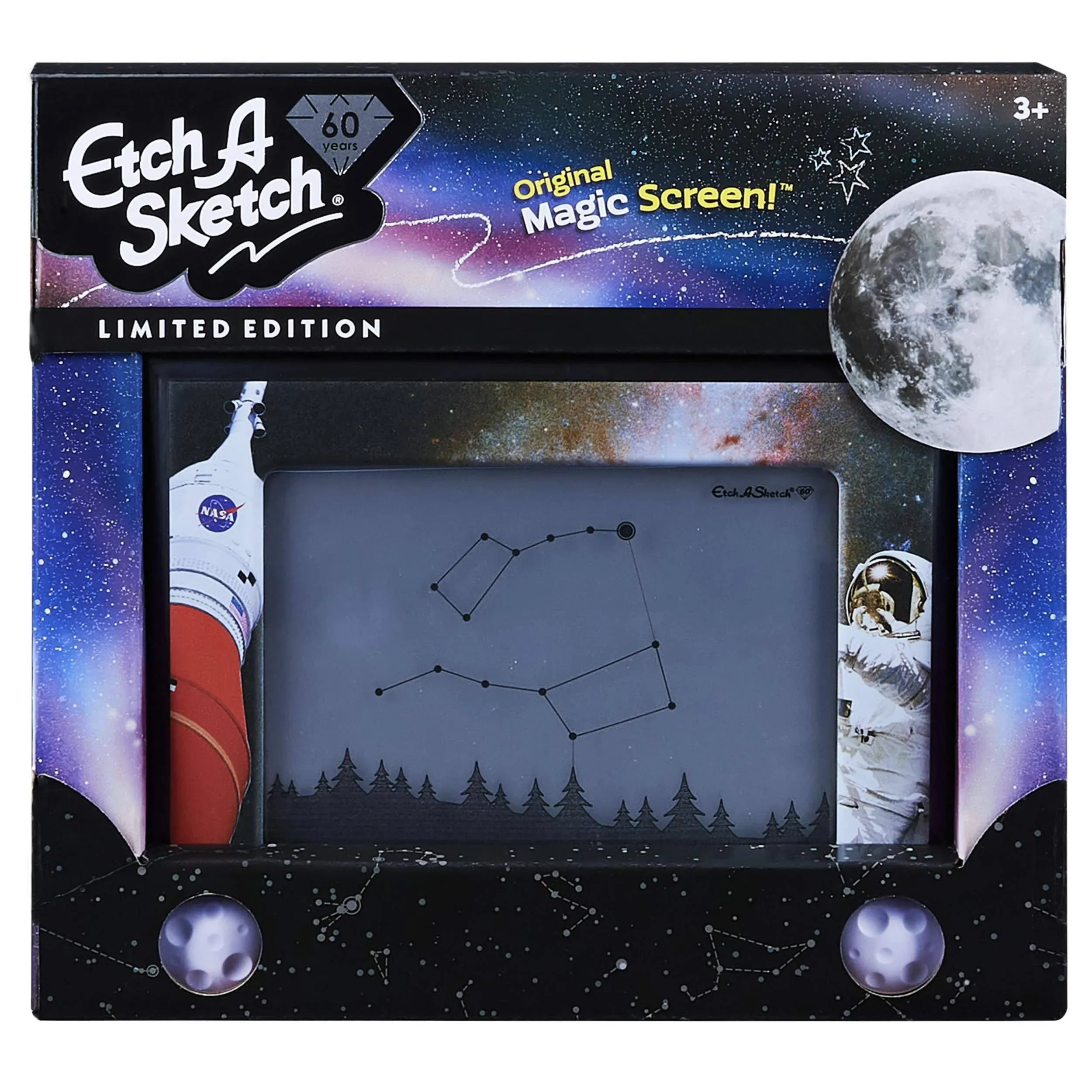 Etch a Sketch NASA 60th Anniversary Limited Edition Original Magic Screen NEW