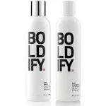 BOLDIFY Thickening Shampoo - Rice Water for Hair Growth and Volumizing Shampoo for fine Hair, Weightlessly Removes Excess Oil, Rice Water Shampoo for Thinning Hair, Fine Hair & Oily Hair - 8oz